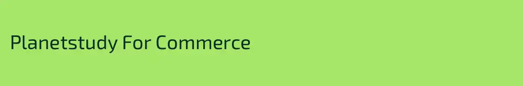 Planetstudy For Commerce